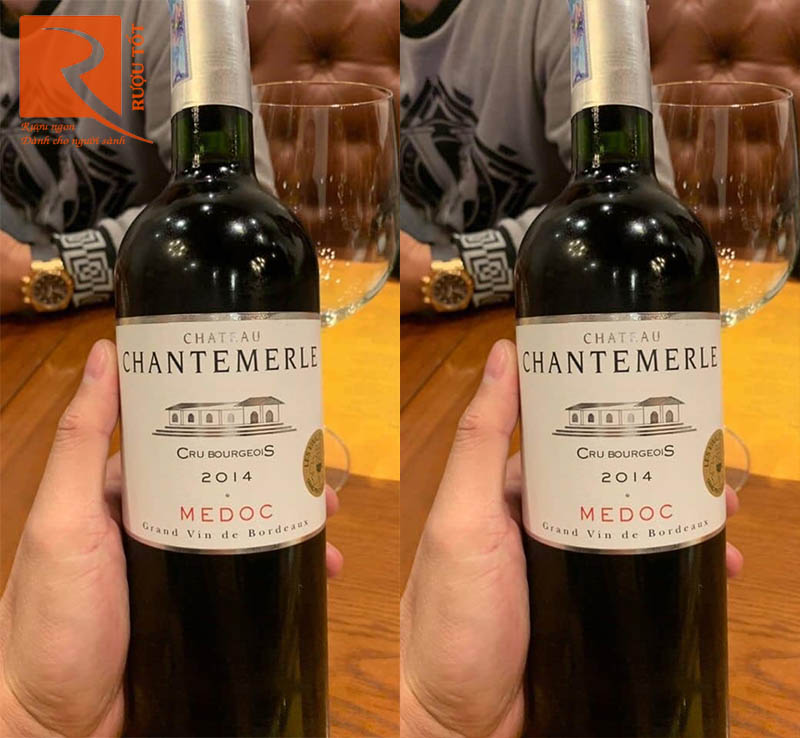 Rượu Vang Chateau Chantemerle Cru Bourgeois 14%