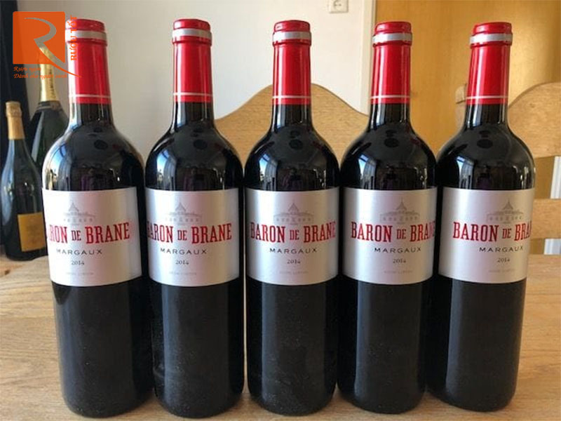 Rượu Vang Baron De Brane Margaux 13%