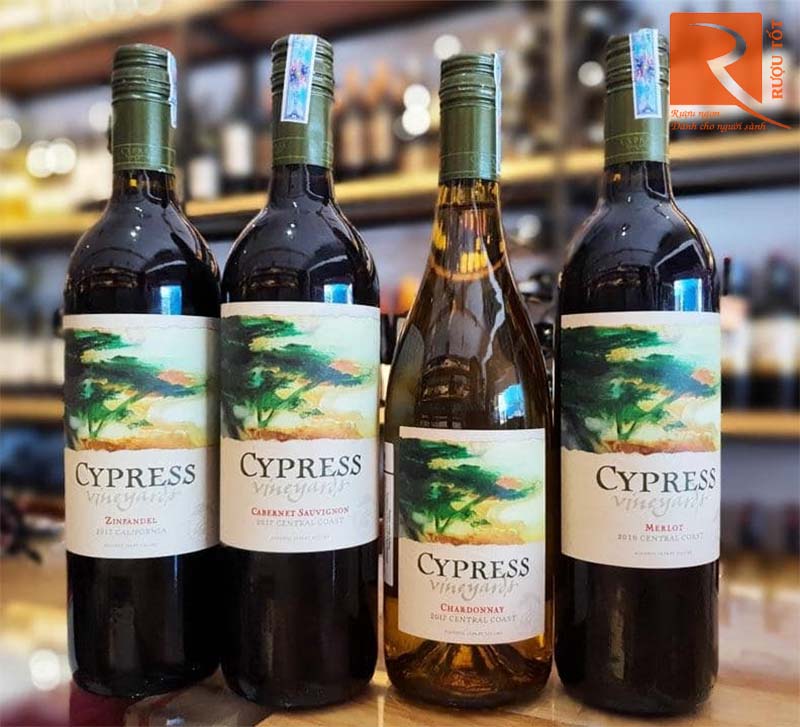 Rượu Vang Mỹ Cypress Vineyards Chardonnay