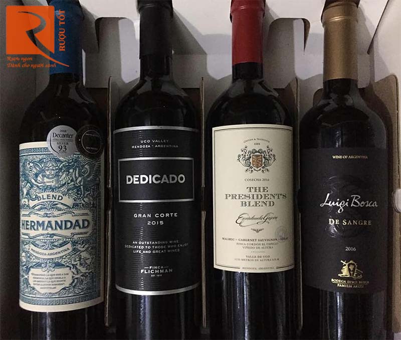 Rượu Vang Argentina Dedicado Gran Corte blend Finca Flichman