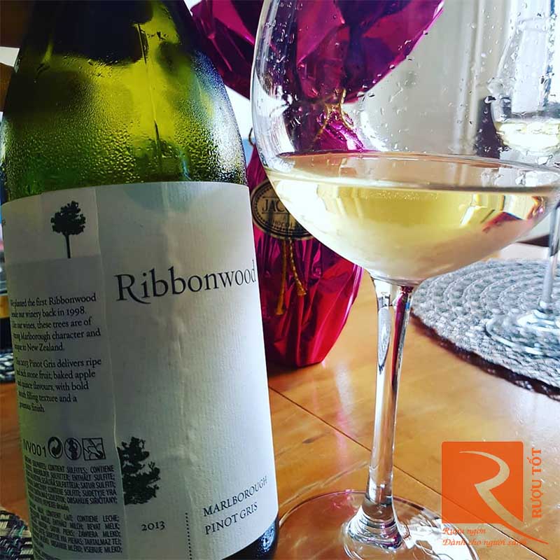 Rượu Vang New Zealand Ribbonwood Pinot Gris