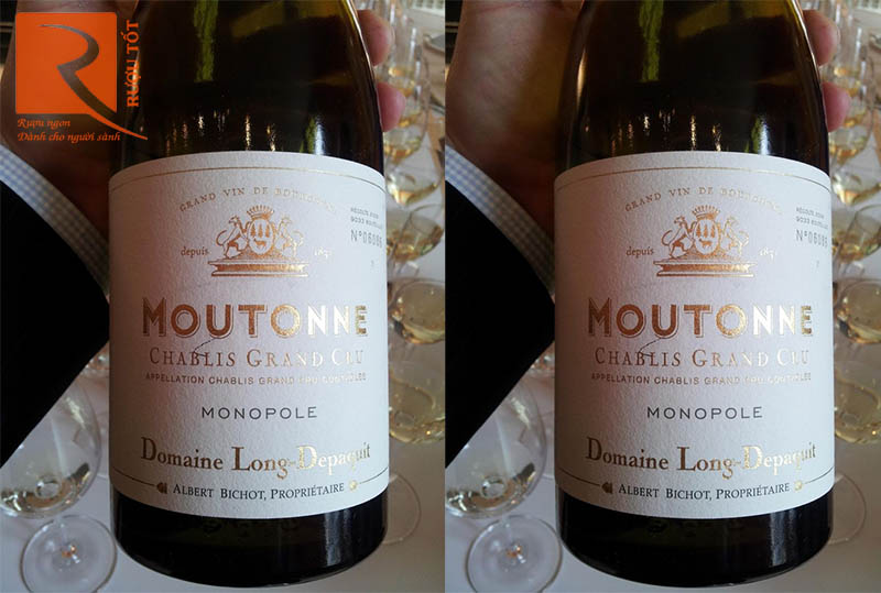 Rượu Vang Chablis Grand Cru Moutonne Monopole Albert Bichot