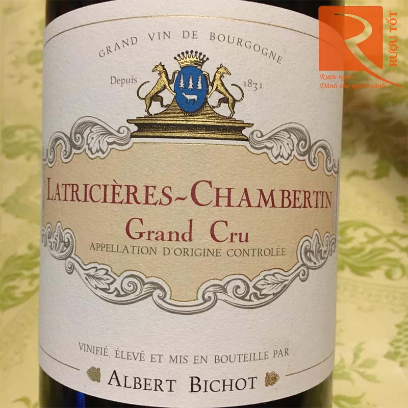 Rượu Vang Latricieres Chambertin Grand Cru Albert Bichot