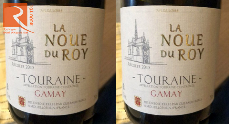 Rượu Vang La Noue Du Roy Touraine Gamay Guilbaud Freres