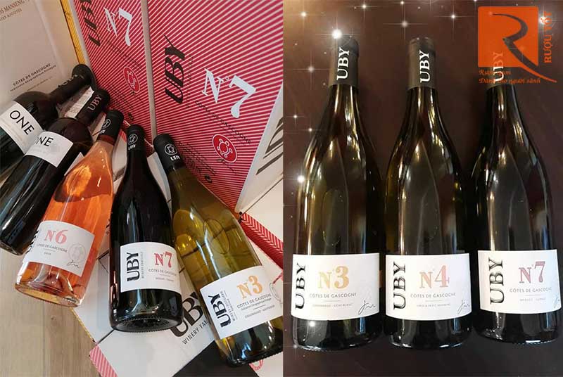 Rượu Vang UBY N7 Cotes de Gascogne Domaine