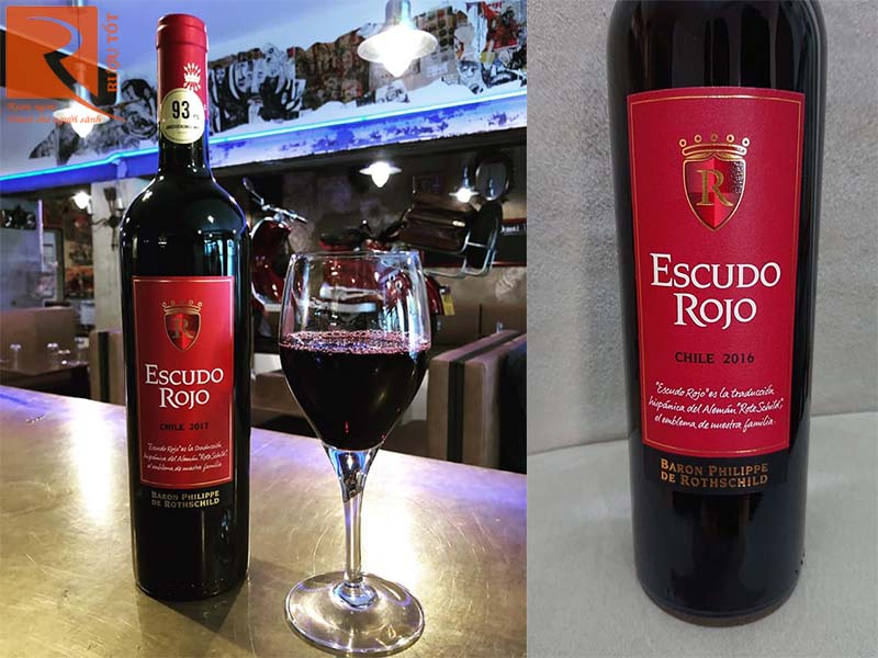 Rượu Vang Escudo Rojo Baron Philippe de Rothschild