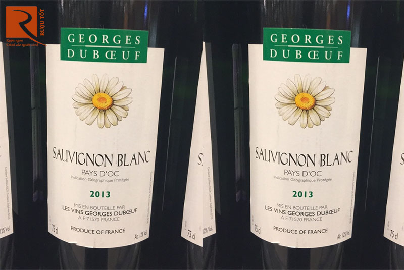 Rượu Vang Sauvignon Blanc Georges Duboeuf