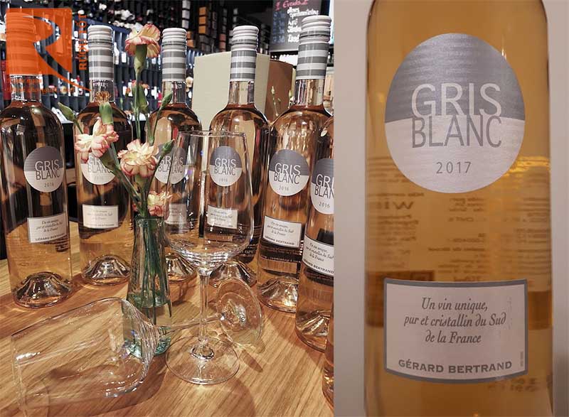 Rượu Vang Gris blanc Rose Pays Gerard Bertrand