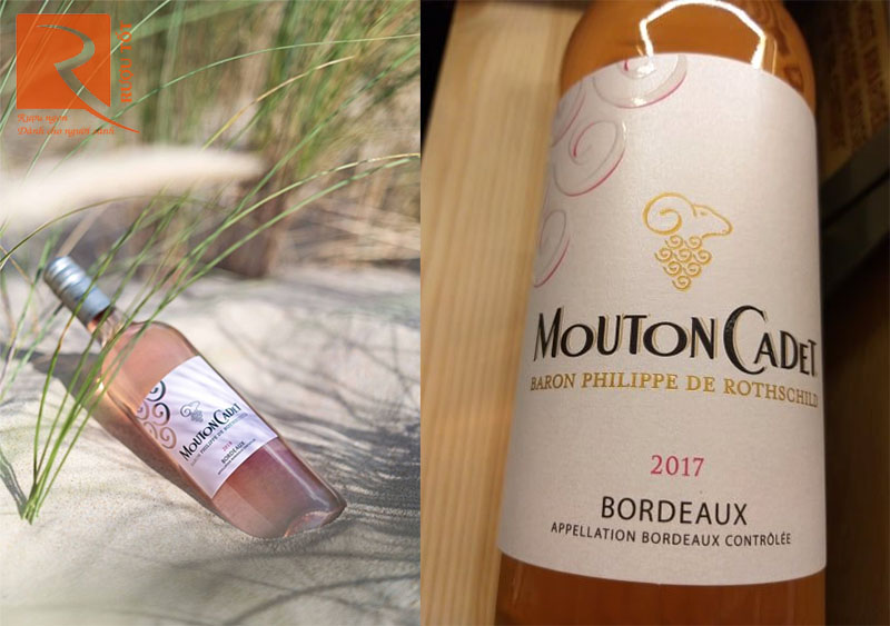 Rượu Vang Mouton Cadet Rose Bordeaux