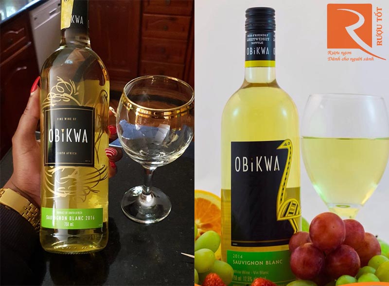 Vang Nam Phi Obikwa Sauvignon Blanc