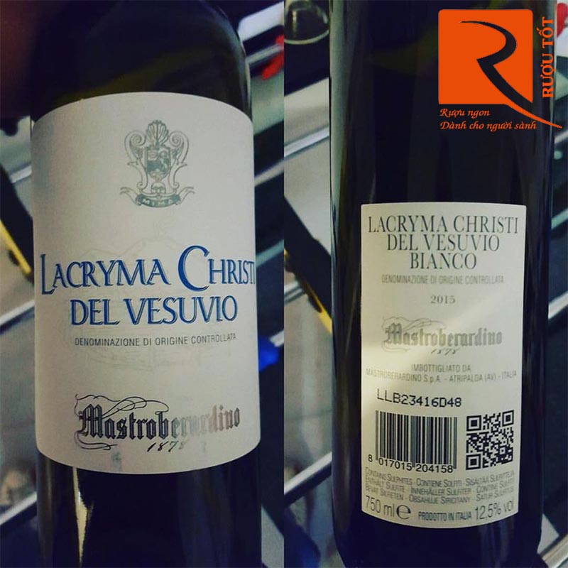 Rượu Vang Lacryma Christi Del Vesuvio Bianco Mastroberardino