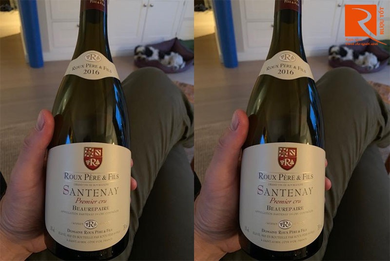 Rượu Vang Santenay Premier Cru Beaurepaire