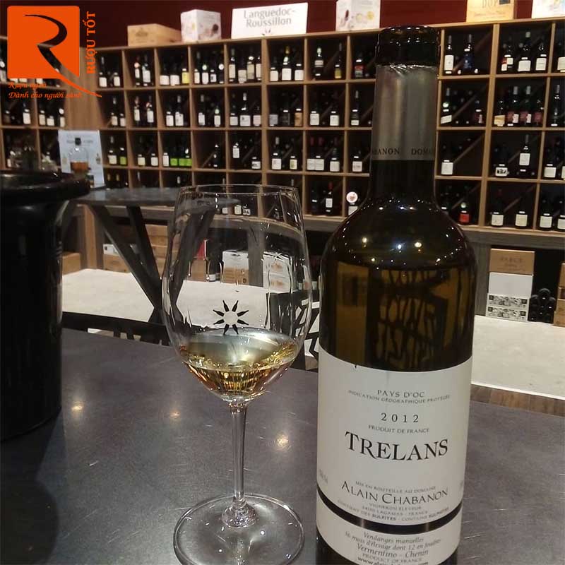 Rượu Vang Trelans Blanc Alain Chabanon
