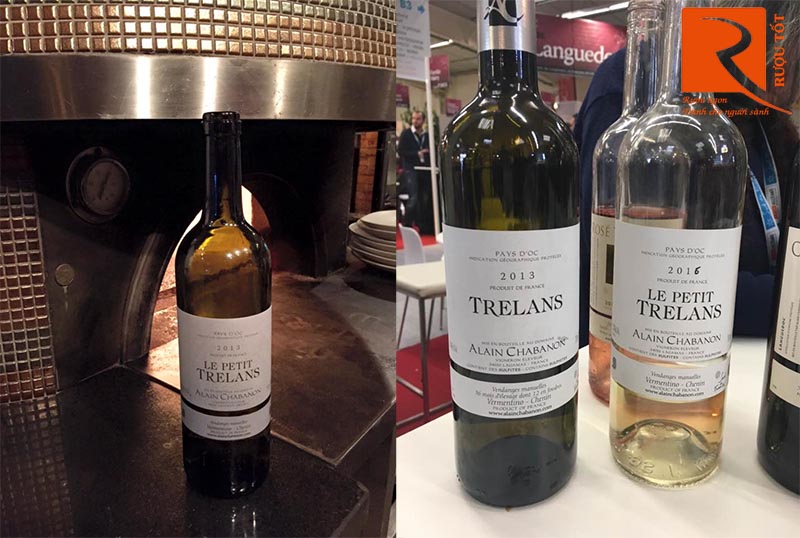 Rượu Vang Trelans Blanc Alain Chabanon