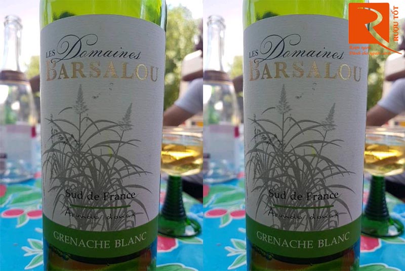 Rượu Vang Barsalou Les Domaines Grenache Blanc