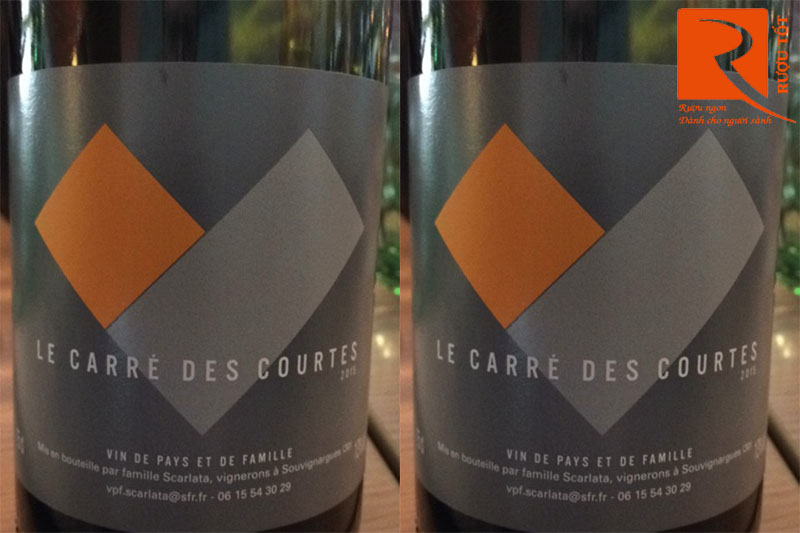 Rượu Vang Le Carre des Courtes