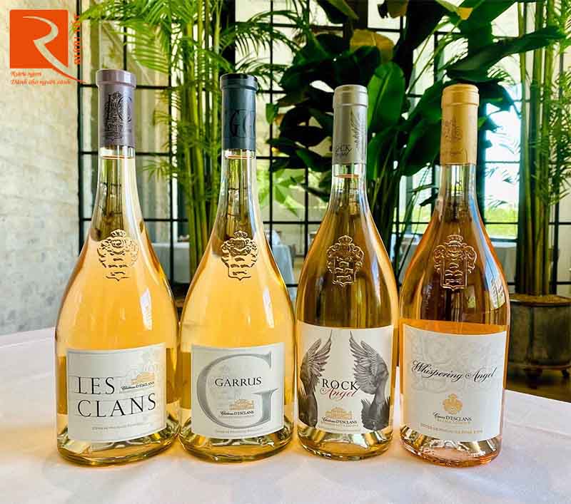 Rượu Vang Les Clans Rose Chateau d Esclans