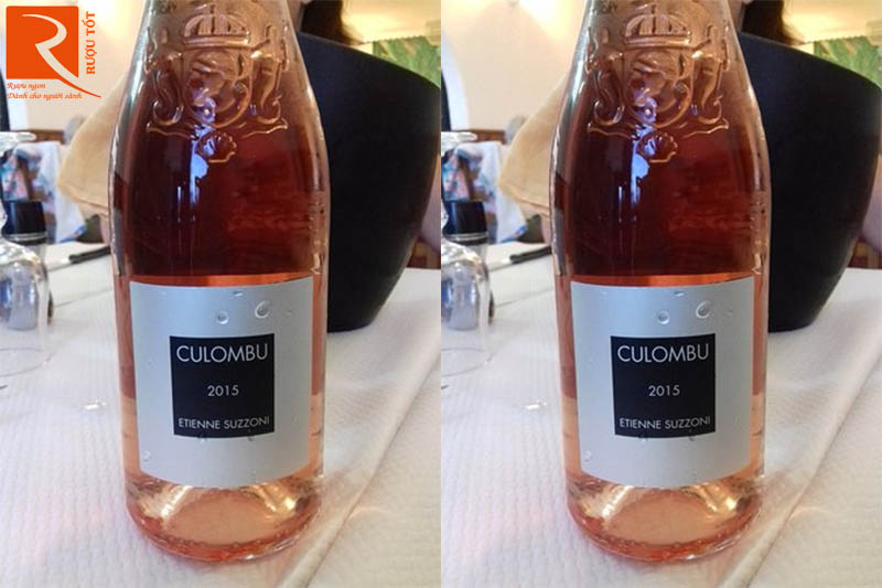 Rượu Vang Clos Culombu Rose Etienne Suzzoni