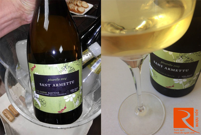 Rượu Vang Sant Armettu Pivarella Blanc