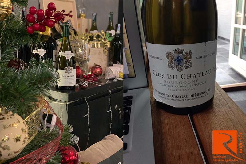 Rượu Vang Chateau De Meursault Bourgogne Chardonnay
