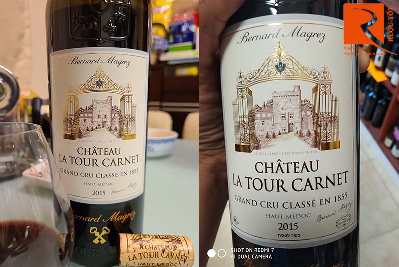 Rượu Vang Chateau Latour Carnet Haut