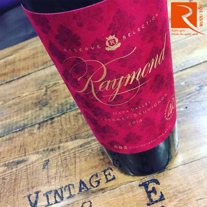 Rượu Mỹ Raymond Reserve Selection 40th Anniversary