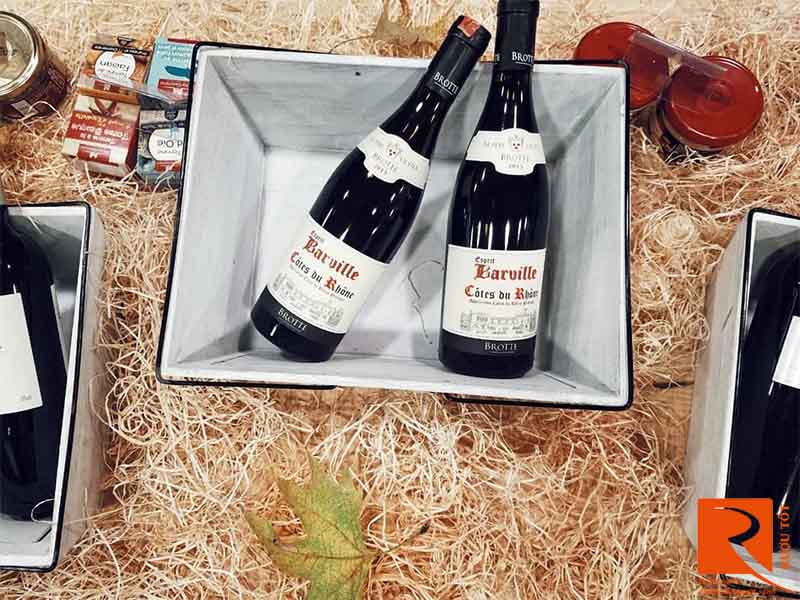 Rượu Vang Esprit Barville Cotes du Rhone