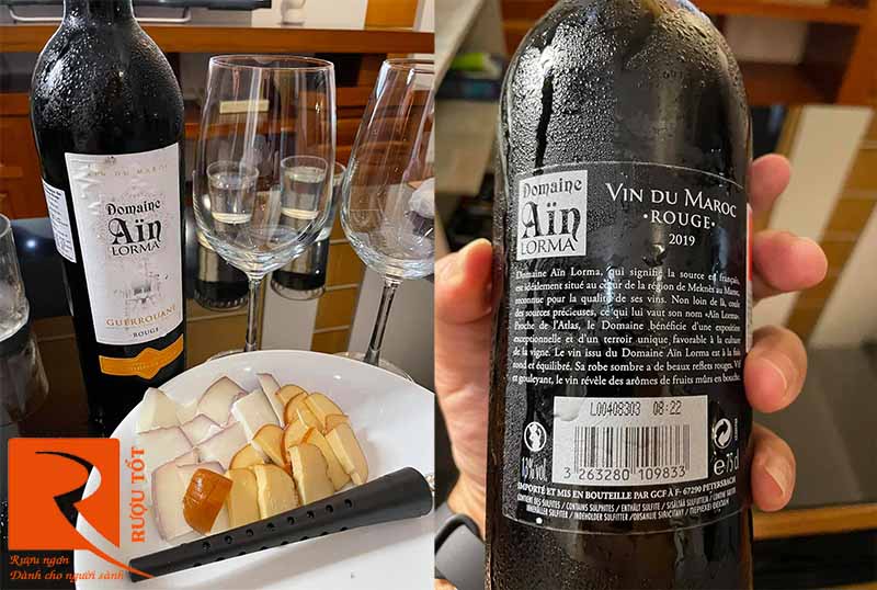 Rượu Vang Ain Lorma Domaine Vin Du Maroc Rouge