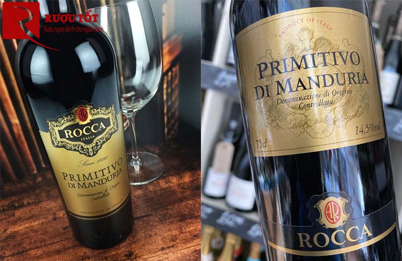 Rượu Vang Rocca Primitivo di Manduria