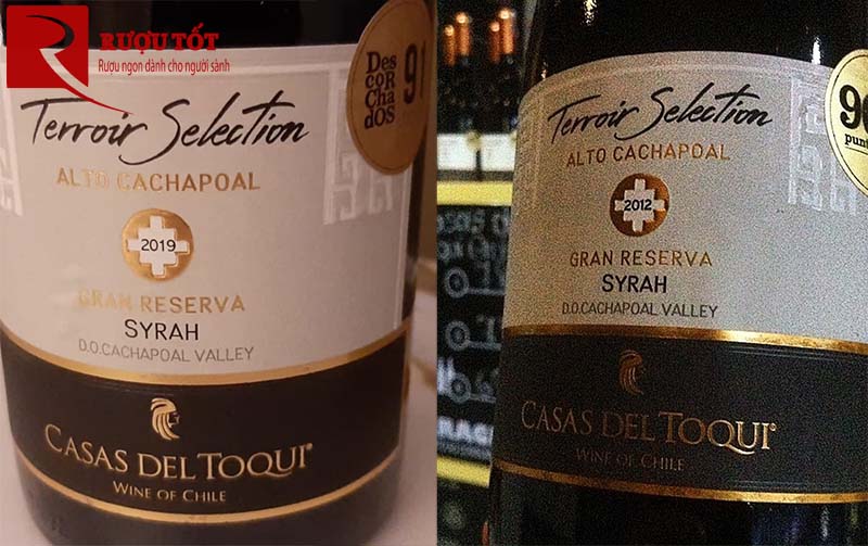 Rượu Vang Casas Del Toqui Syrah Terroir Selection