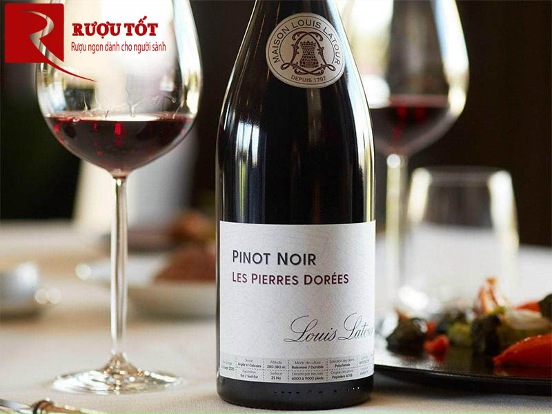 Rượu Vang Pháp Pinot Noir Les Pierres Dorées Louis Latour