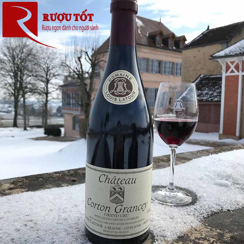 Rượu Chateau Corton Grancey Louis Latour Grand Cru
