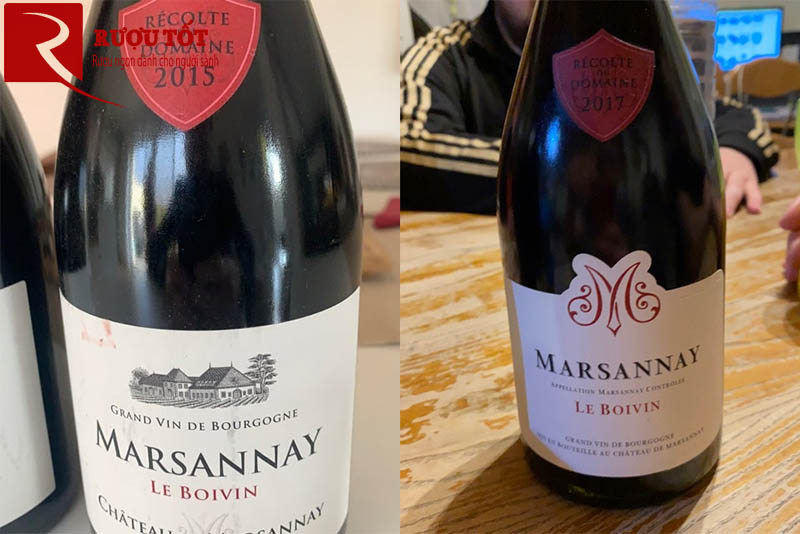 Rượu Marsannay Le Boivin