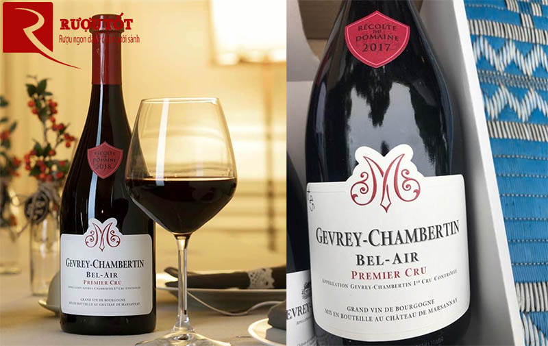 Rượu Gevrey-Chambertin Bel-Air Premier Cru