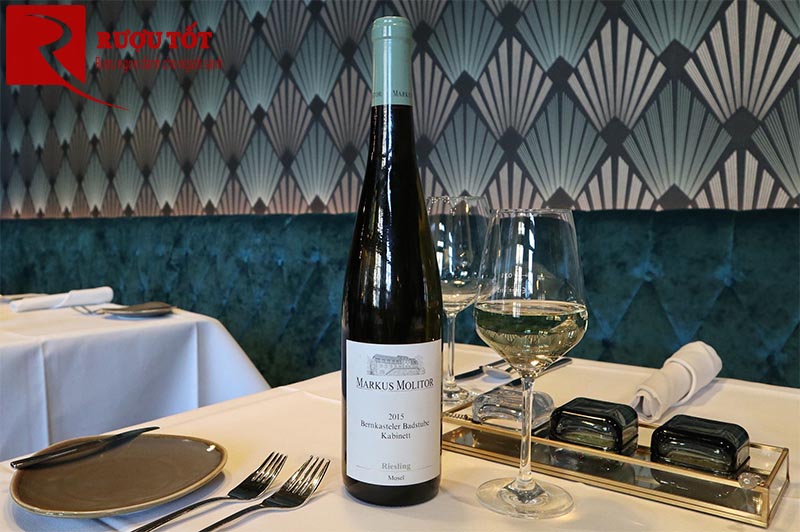 Rượu Markus Molitor Bernkasteler Badstube Spatlese Riesling