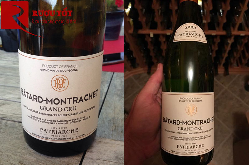 Rượu Batard Montrachet Patriarche Grand Cru