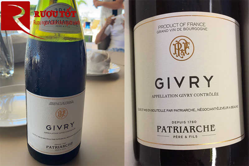 Rượu vang Givry Patriarche