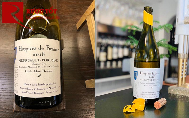 Rượu Meursault 1er Cru Poruzots Cuvée Jéhan Humblot