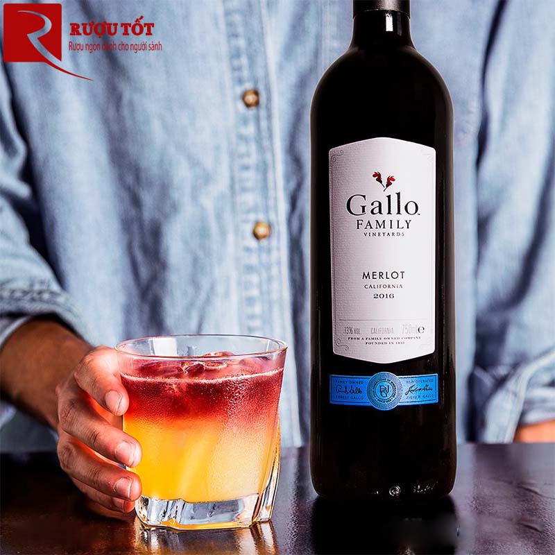 Rượu Gallo Family Vineyards Varietal Merlot
