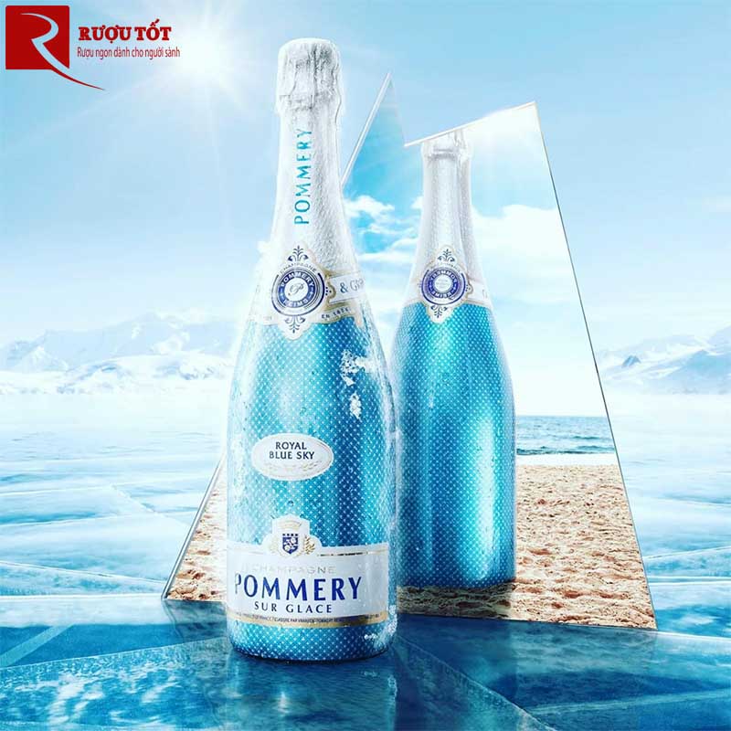 Rượu Pommery Royal Blue Sky