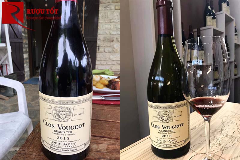 Rượu Clos de Vougeot Grand Cru Louis Jadot