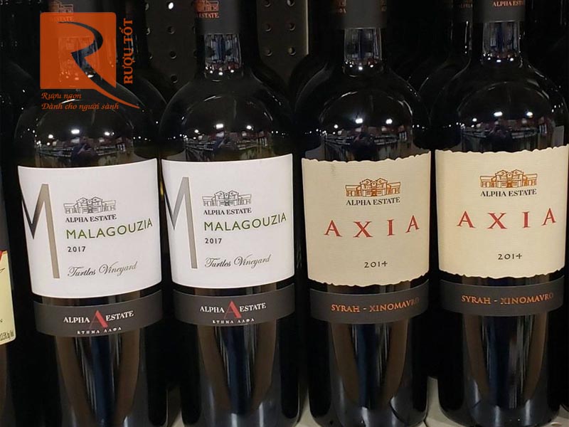 Rượu vang Alpha Estate Axia