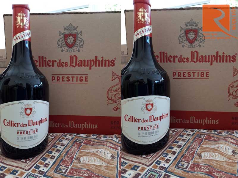 Rượu vang Pháp Celliers des Dauphins Prestige Red