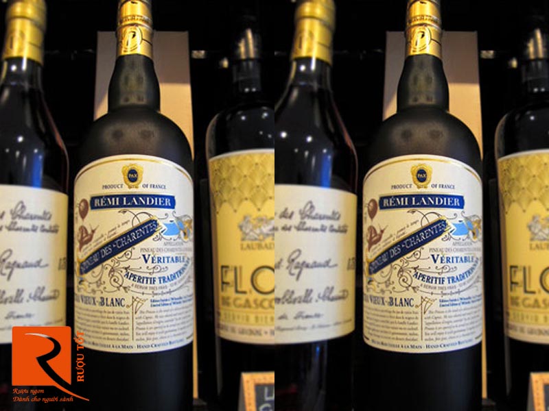 Rượu vang Pháp Remi Landier Extra Vieux Pineau Blanc