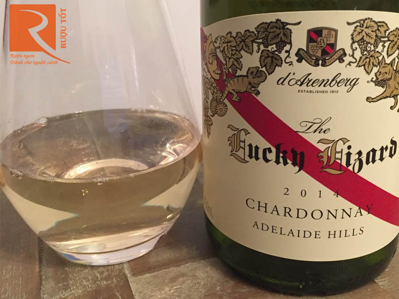 Rượu vang The Lucky Lizard Chardonnay Adelaide Hills