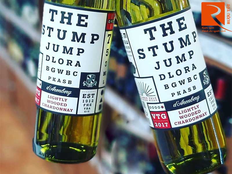 Rượu vang The Stump Jump Lightly Wooded Chardonnay
