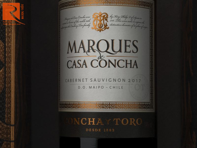 Rượu vang Chile Marques de Casa Concha Cabernet Sauvignon