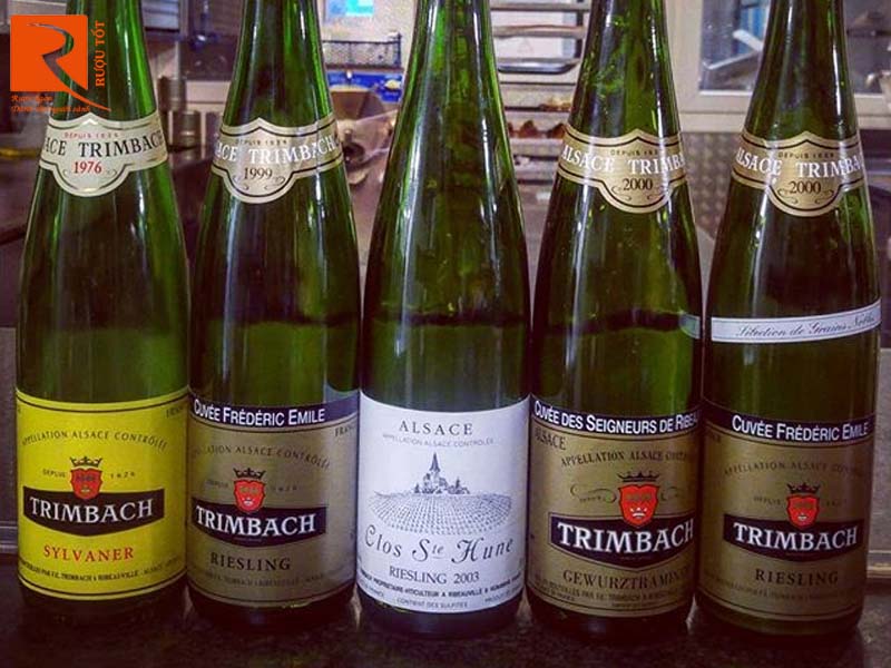 Rượu vang Pháp Trimbach Sylvaner Appellation Alsace Controlee