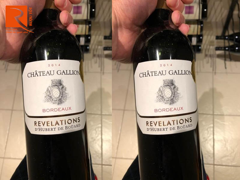 Rượu Vang Pháp Chateau Gallion Bordeaux
