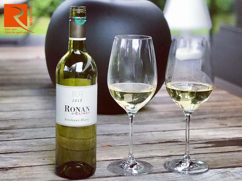 Rượu vang Pháp Ronan By Clinet Bordeaux blanc